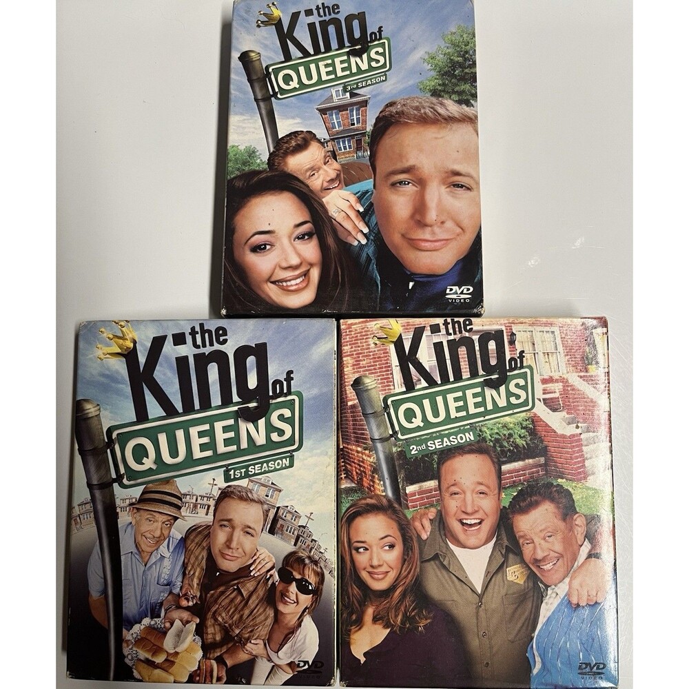 The King of Queens DVD Lot Seasons 1 2 3 Box Sets Kevin James TV Sitcom